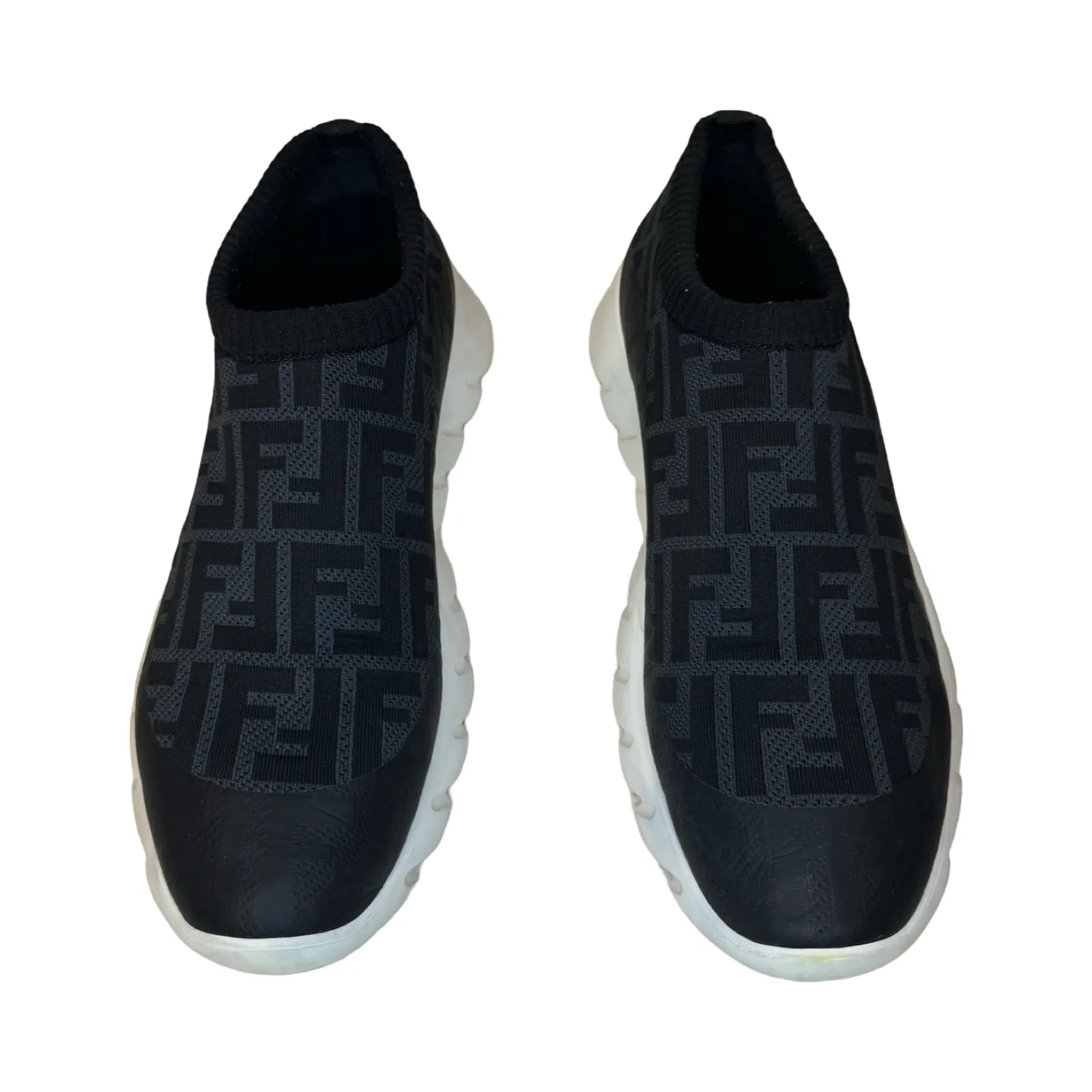 FENDI “FF” SLIP ON SOCK LOW TOP SNEAKER