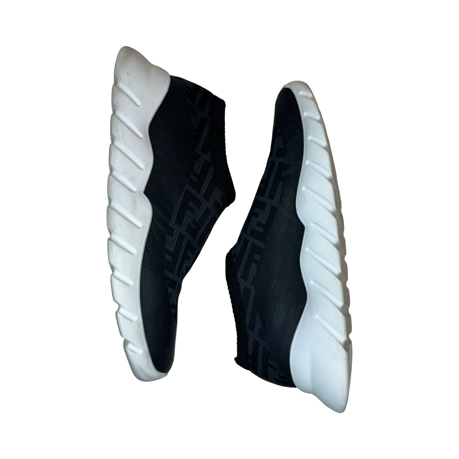FENDI “FF” SLIP ON SOCK LOW TOP SNEAKER