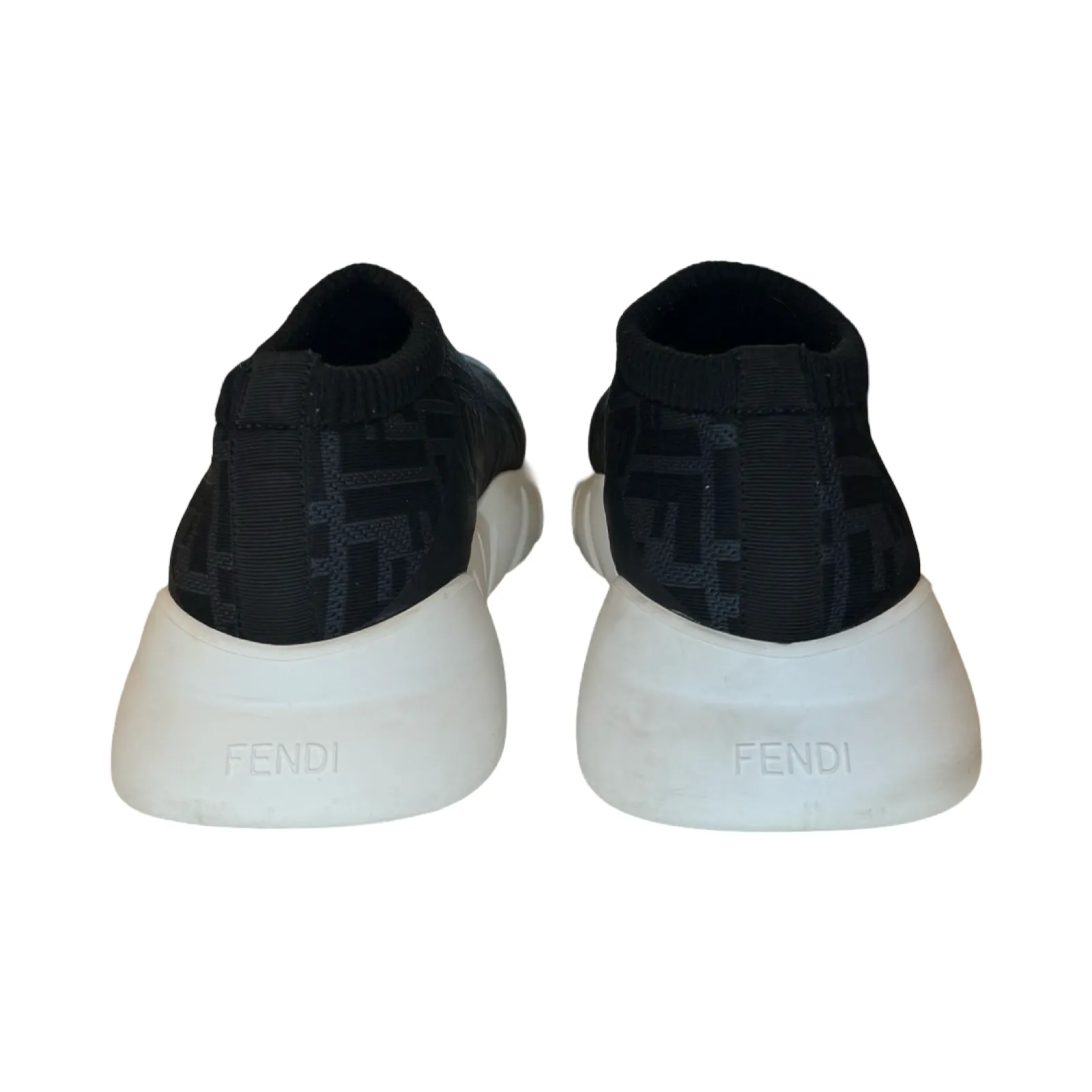 FENDI “FF” SLIP ON SOCK LOW TOP SNEAKER