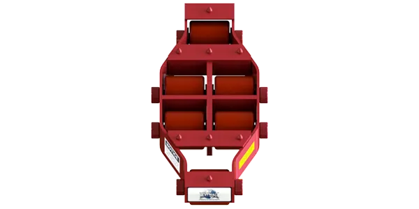 Non Tilt Swivel Utility Skate HUMS-HD-15-P | 7.5 Ton Capacity - Polyurethane Rollers