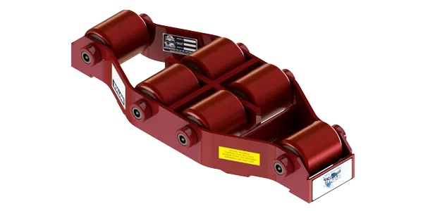 Non Tilt Swivel Utility Skate HUMS-HD-15-P | 7.5 Ton Capacity - Polyurethane Rollers