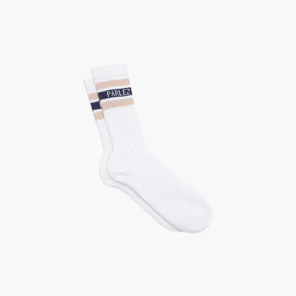 Parlez Block Sock - Ecru